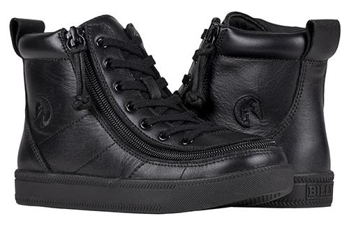 BILLY Classic Lace High Leather Black to the Floor Leather BK21300-002 39 medium