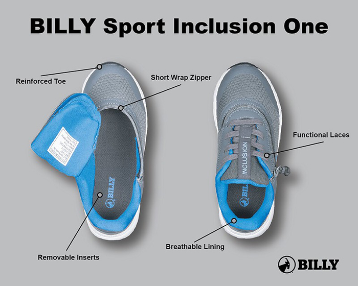 Billy Sport Inclusion Nylongewebe Weit Dunkelgrau BK21314-021