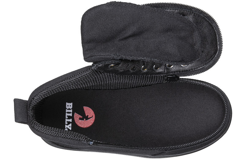 BILLY D/R II Classic High Top Canvas Black to the Floor BK23153-001 39 wide