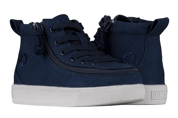 BILLY Classic D/R High Top Medium/Wide/Extra Wide Canvas Navy BT23153-410 27 medium