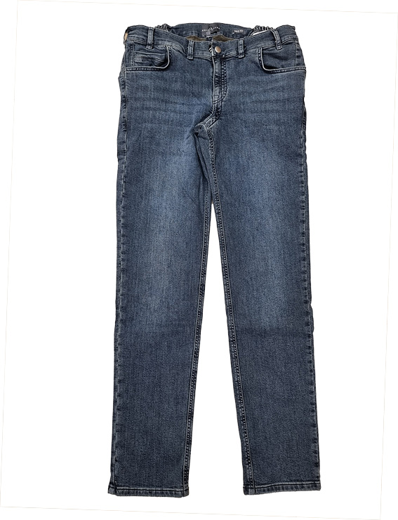 Thermojeans dunkelblau gewaschen, Joe 10411 48-EL