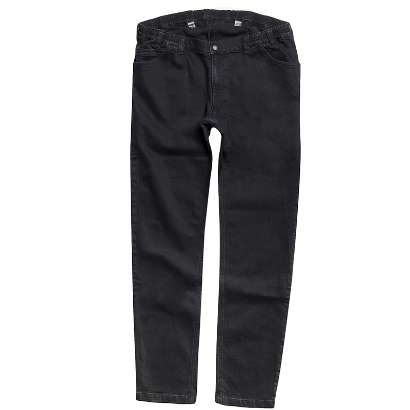 Unisex Basic Jeans, Schwarz KIM 10901