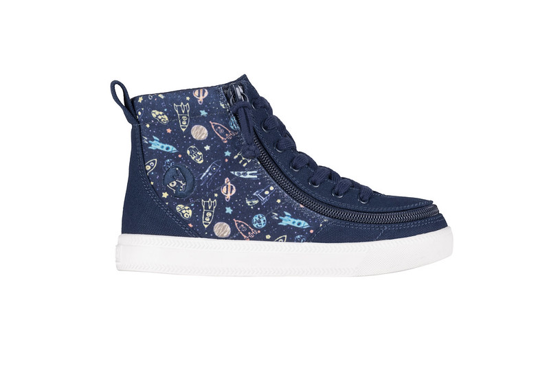 BILLY Navy Space Classic Lace High Tops BT23300-411 9-medium