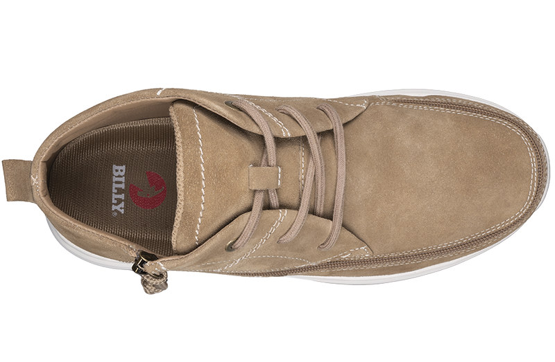 BILLY Footwear Comfort Leder Chukka Sand/Beige Normal Weit  BM23349-230 44-normal