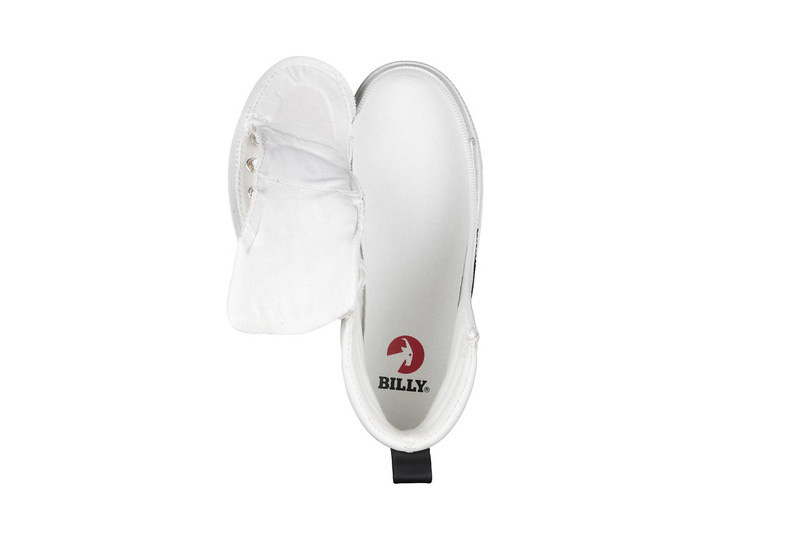 BILLY Footwear CS Sneaker Medium/Wide White/Black high BM24170-100 47 wide