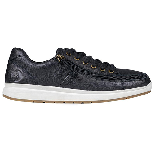 BILLY Comfort Leather Low Leather Black  BM20100-001 45-wide