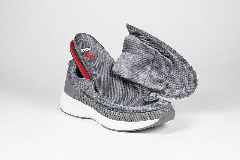 BILLY Footwear Limitless, wide, grey BM25179-010 46-wide
